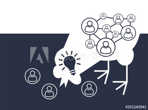 500x370 New Contacts Network Business Development Icon