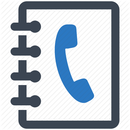 512x512 Business, Contacts, Office Supplies, Phone Book Icon