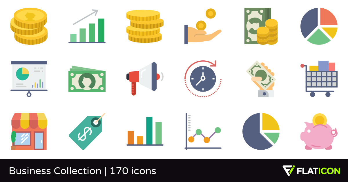 Business Collection Free Icons 1200x630 Business Collection Free Icons