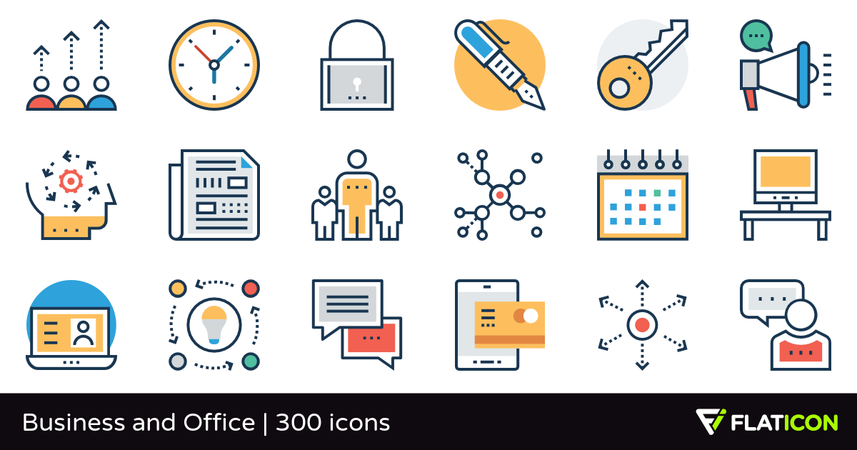 Business And Office Free Icons 1200x630 Business And Office Free Icons