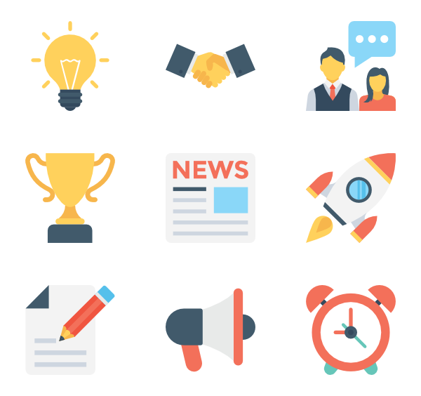 Flat Color Icon Style Flat 600x564 Flat Color Icon Style Flat