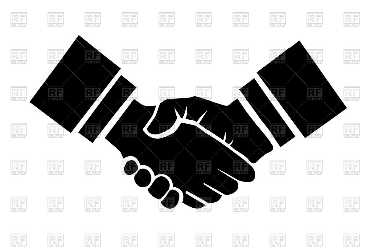 1200x803 Handshake Icon Vector Image Of Business, Finance