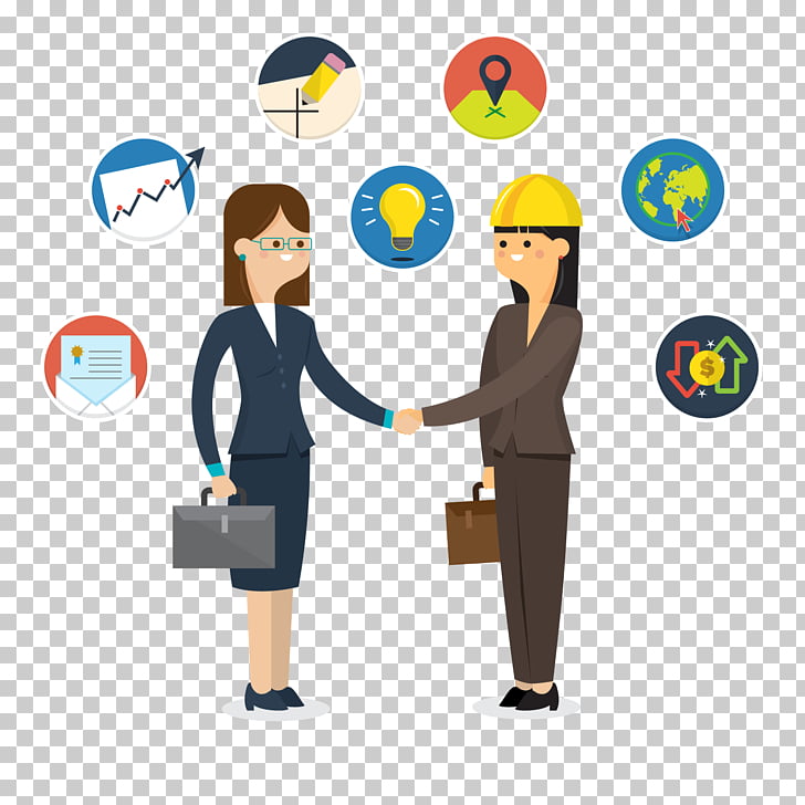728x728 Handshaking Handshake Icon, Agreement Businessman Two Business
