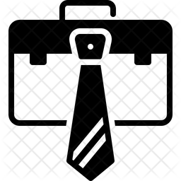 256x256 Corporate Business Icon Of Glyph Style