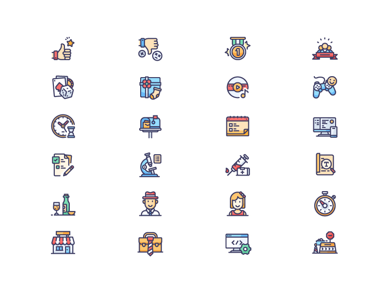 800x600 Business Icons