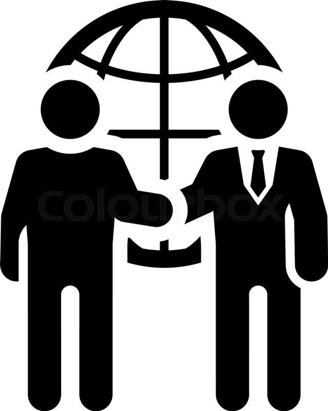 639x800 Business Meeting Icon Flat Design Stock Vector Colourbox