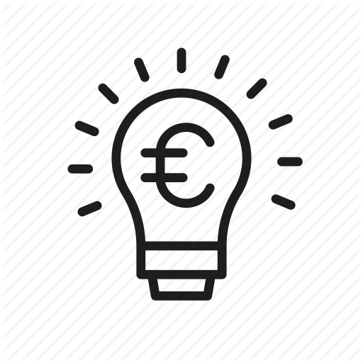 512x512 Business Opportunity, Euro, Idea, Light Bulb, New Business Model