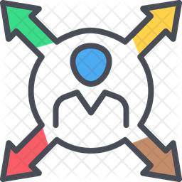 256x256 Business Opportunity Icon Of Colored Outline Style