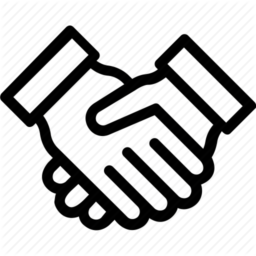 512x512 Business Partner, Businessmen, Deal, Relationships, Shake Hand Icon