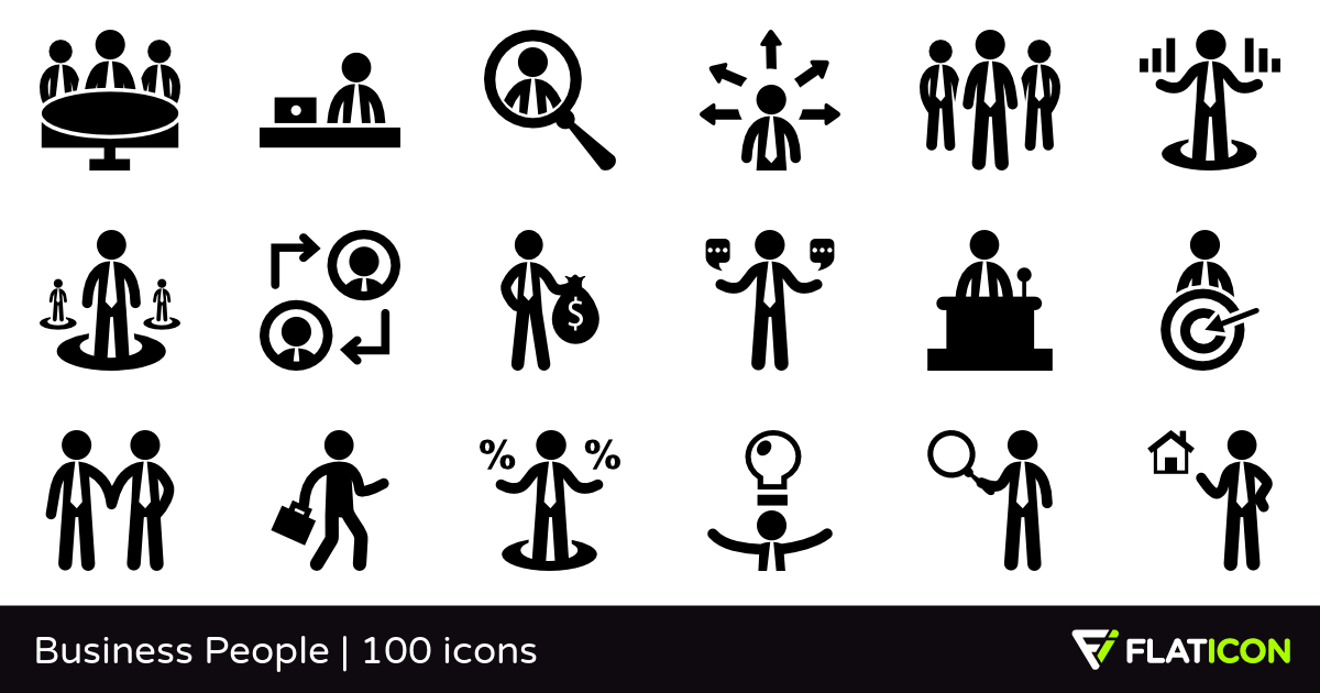 Business People Free Icons 1200x630 Business People Free Icons