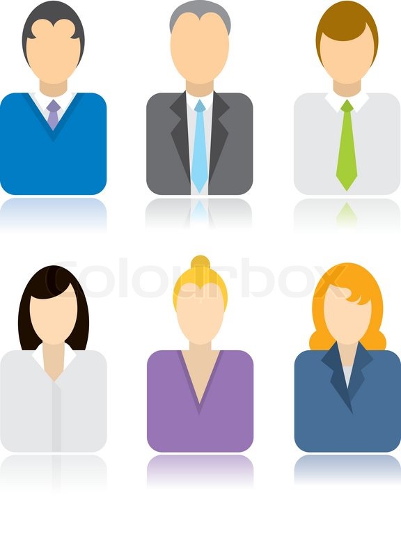 Business People Icons Stock Vector Colourbox 576x800 Business People Icons Stock Vector Colourbox