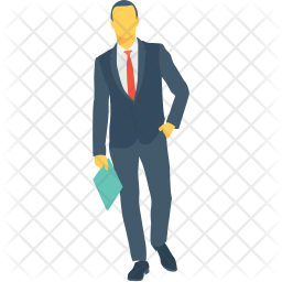 256x256 Business Person Icon Of Flat Style
