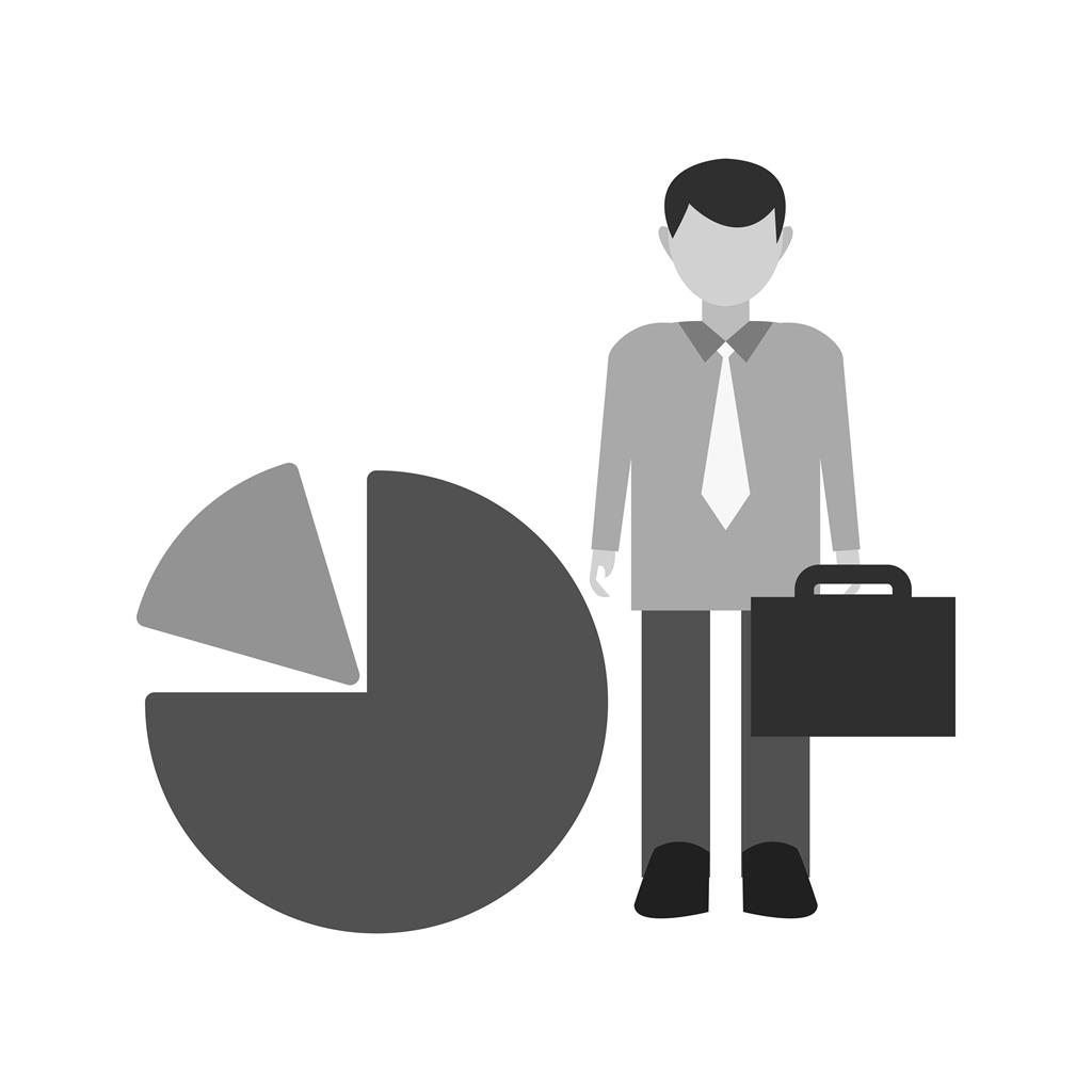 1024x1024 Business Man Greyscale Icon