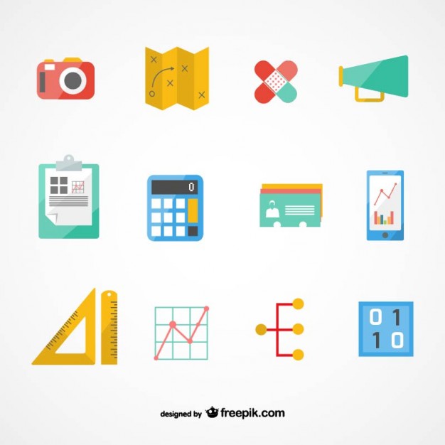 626x626 Business Plan Icons Set Vector Free Download
