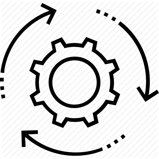 512x512 Cog, Cogwheel, Management, Process Management, Processing Icon