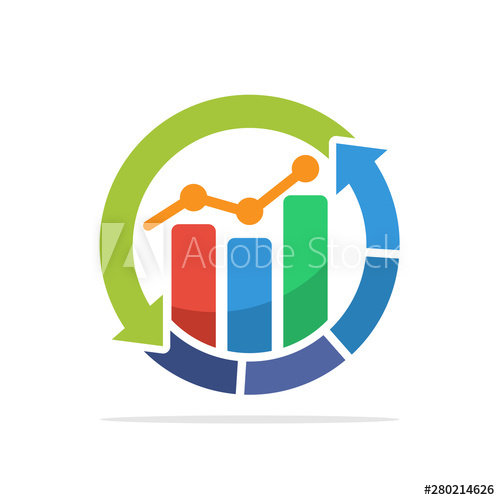 500x500 Illustration Icon With The Concept Of Business Process Management