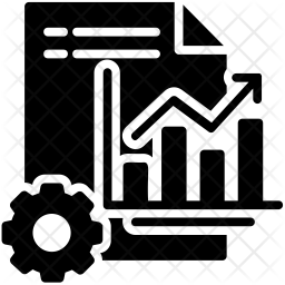 256x256 Business Process Management Icon Of Glyph Style