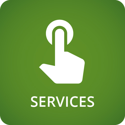 500x500 Upmarket, Bold, Business Service Icon Design For Easylife