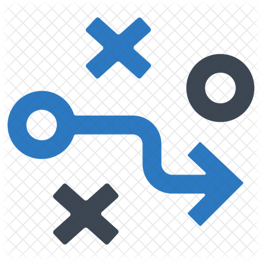 512x512 Business Strategy Icon Of Flat Style