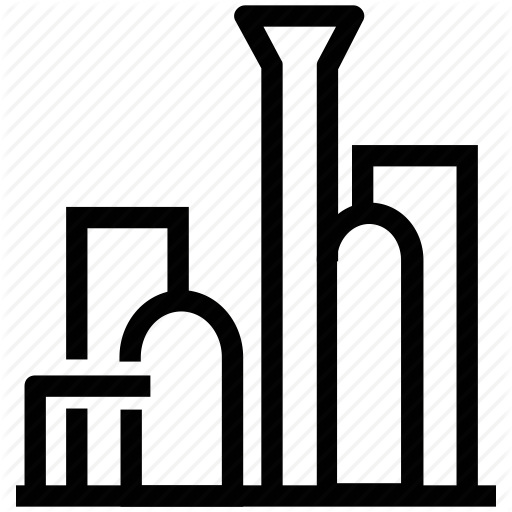 512x512 Business Unit, Corporation, Factory, Industry, Manufactory, Plant Icon