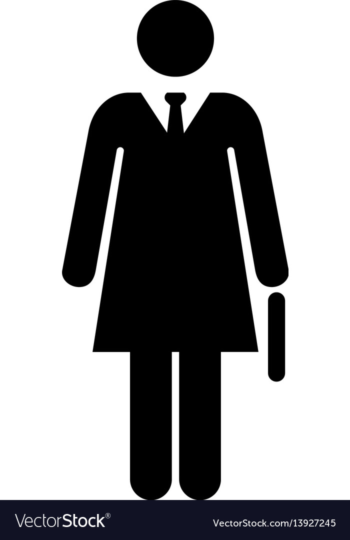 700x1080 Businesswoman Icon