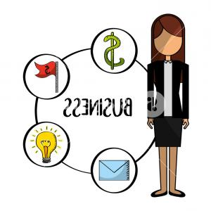 300x300 Two Business Women Talking Office Manager And Boss Gm Catamart