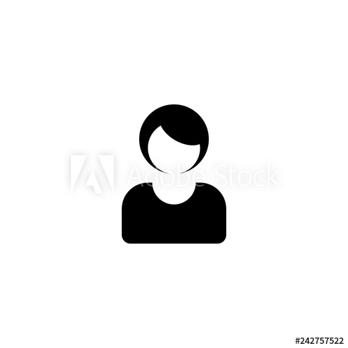 500x500 Business Woman Icon Vector Business Woman Vector Graphic