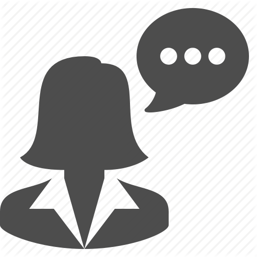 512x512 Bubble, Business, Businesswoman, Chat, Communication, Speech