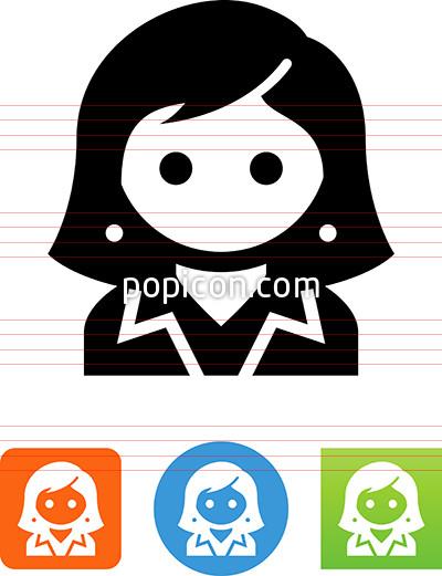 Businesswoman Icon 400x521 Businesswoman Icon