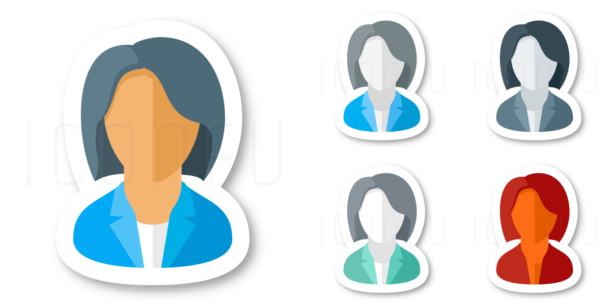 Businesswoman Icon 1200x600 Businesswoman Icon
