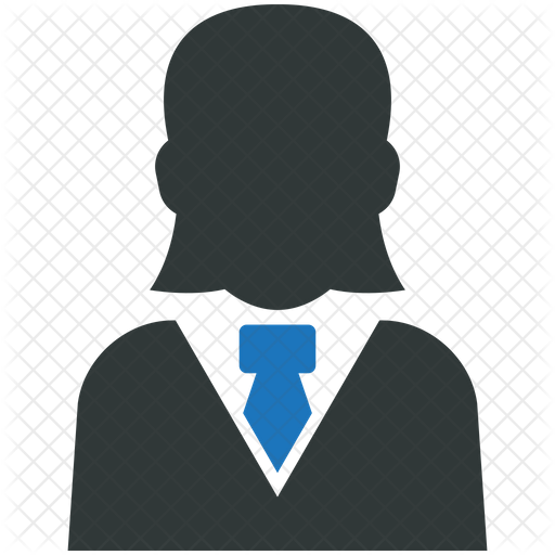 Businesswoman Icon Of Glyph Style 512x512 Businesswoman Icon Of Glyph Style