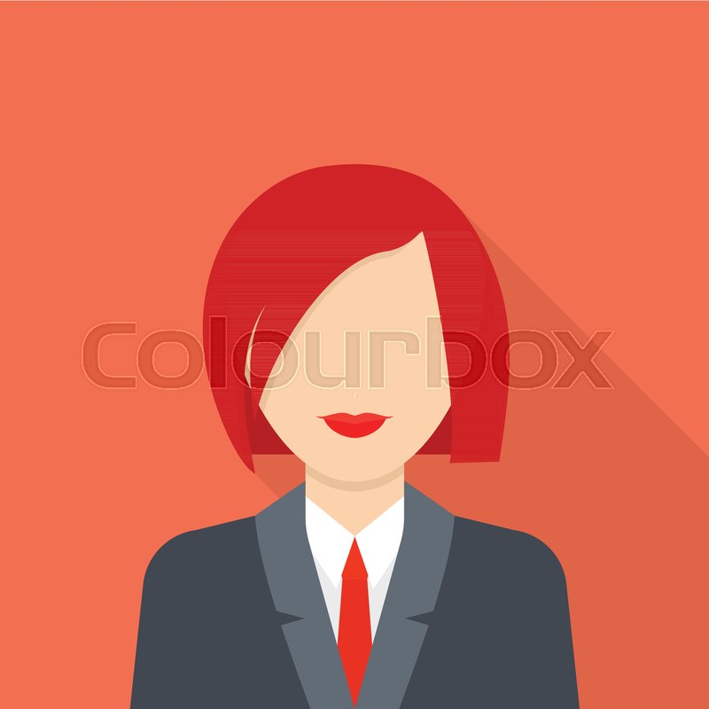 Businesswoman Icon Flat Illustration Stock Vector Colourbox 800x800 Businesswoman Icon Flat Illustration Stock Vector Colourbox