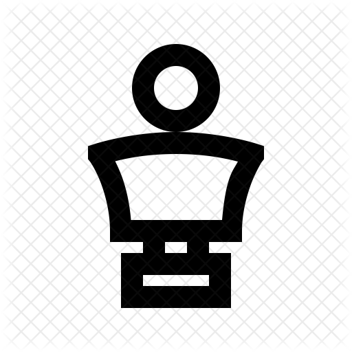 512x512 Bust Icon Of Line Style