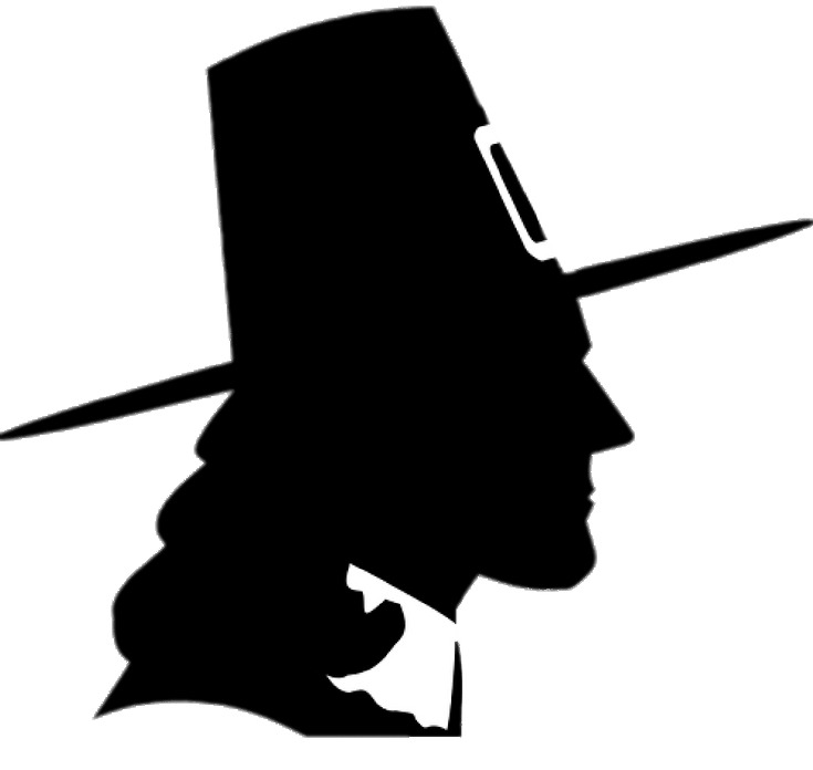 735x696 Pilgrim Bust Silhouette Icons Png