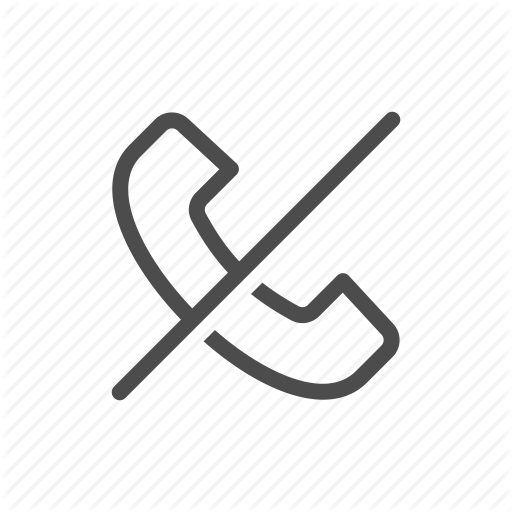 512x512 Busy Line, Busy Phone, Cancel Call, No Phone Icon