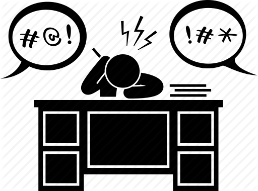 512x380 Busy, Employee, Office, Scolding, Stress, Stressful, Workplace Icon