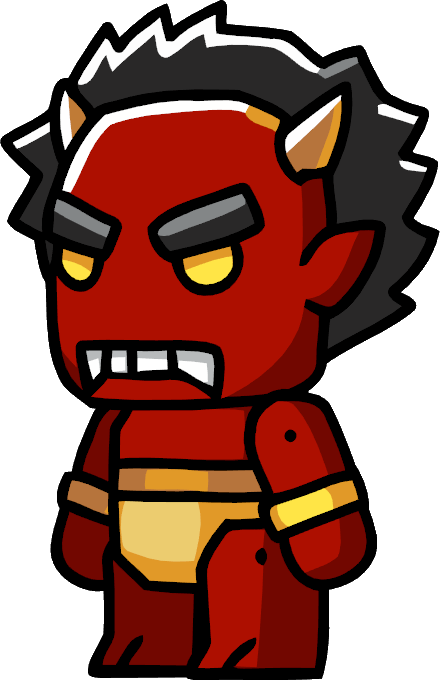 440x680 Scribblenauts Oni The Red Butcher Icons Png