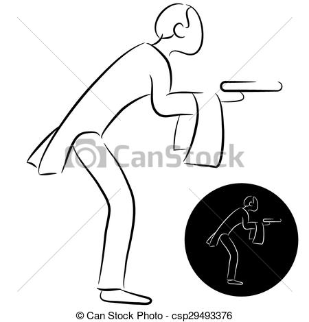 450x470 Cartoon Butler Icon An Image Of A Butler Icon