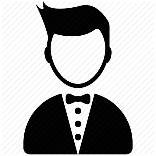 512x512 Butler, Chauffeur, Restaurant Servant, Waiter, Waiter Serving