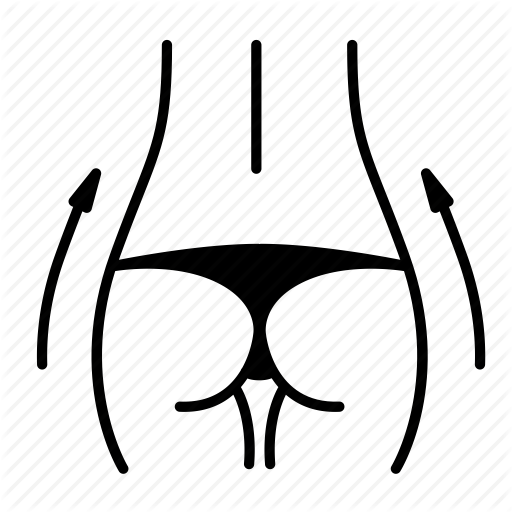 512x512 Body, Butt, Buttocks, Fitness, Slim Icon