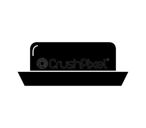 500x438 Butter Icon, Stock Vector Crushpixel