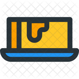256x256 Butter Icon Of Colored Outline Style
