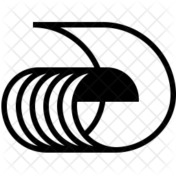 256x256 Butter Icon Of Glyph Style