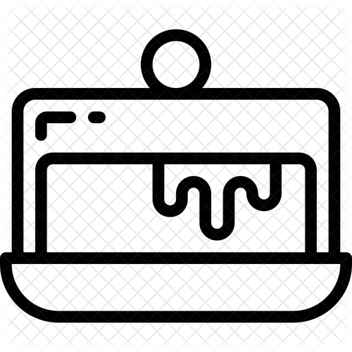 512x512 Butter Icon Of Line Style
