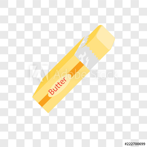 500x500 Butter Icons Isolated On Transparent Background Modern