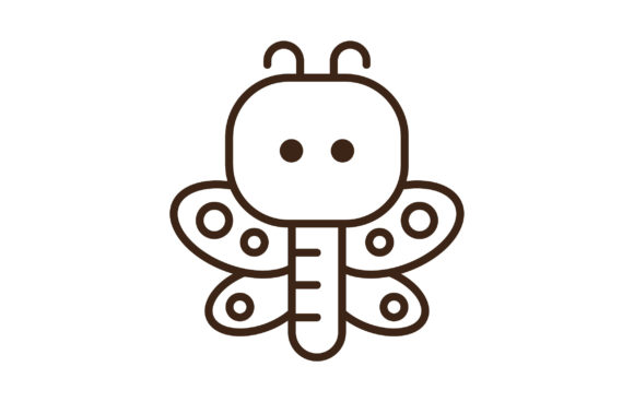 580x368 Butterfly Icon Graphic