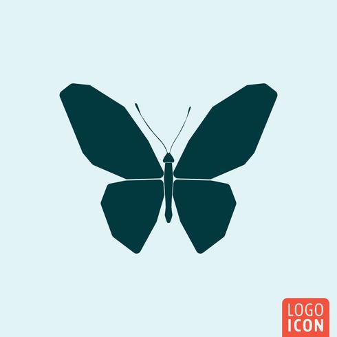 490x490 Butterfly Icon Minimal Design
