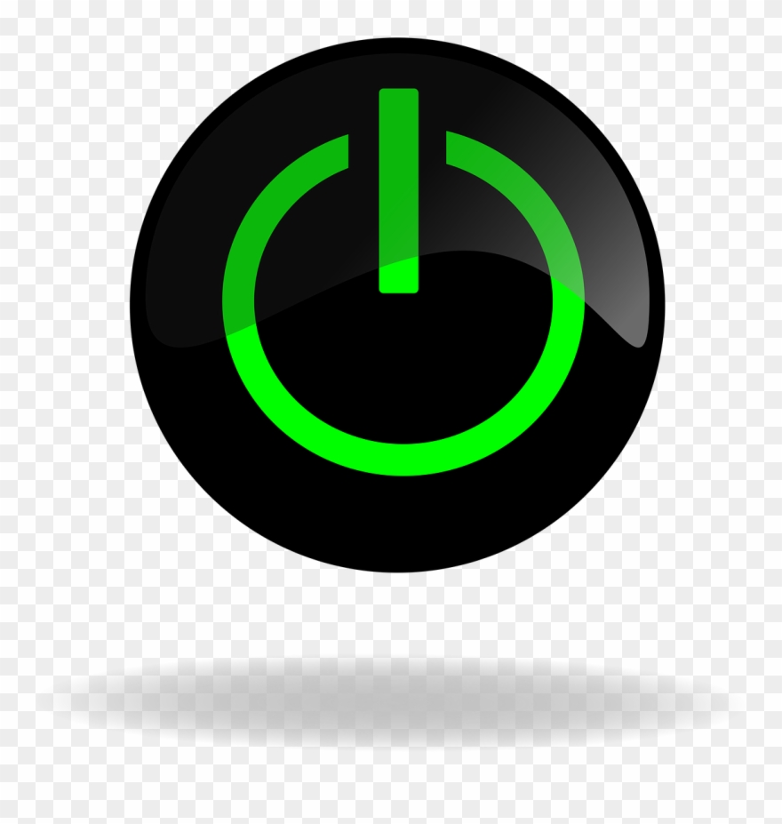880x927 Black Power Button Power Button Png Image