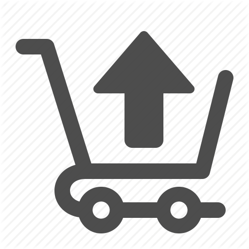 512x512 Arrow, Buy, Cart, Sell, Shopping, Shopping Cart, Up Icon