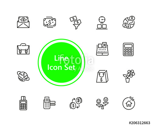 500x415 Buy And Sell Icon Set Stock Image And Royalty Free Vector